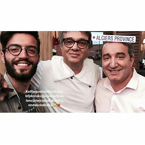 bourahlafanclub's tweet photo. 🎵Bien entouré 🎵
@AnisBourahla1 avec les deux grandes icônes #Safi_Boutella &amp; #Hocine_Lasnami 😉
#anisbourahla #Algeria https://t.co/hwIvQ7ufMO