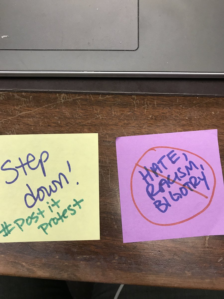 VioletPenner's tweet photo. @3M Time to do the right thing. #PostItProtest https://t.co/iHCLyHIJPA