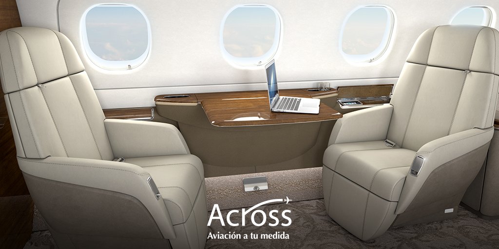 Fly_Across's tweet photo. Comodidad es siempre tener espacio suficiente. #FlyAcross #AviaciónATuMedida https://t.co/hnxK7y1970