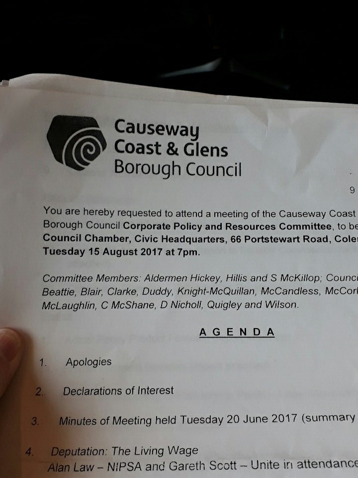 bcastle_chron's tweet photo. Looks like @bcastle_chron is on for a fun-filled night #council #CCGBC @CausewayCouncil https://t.co/dVVz2Trntk