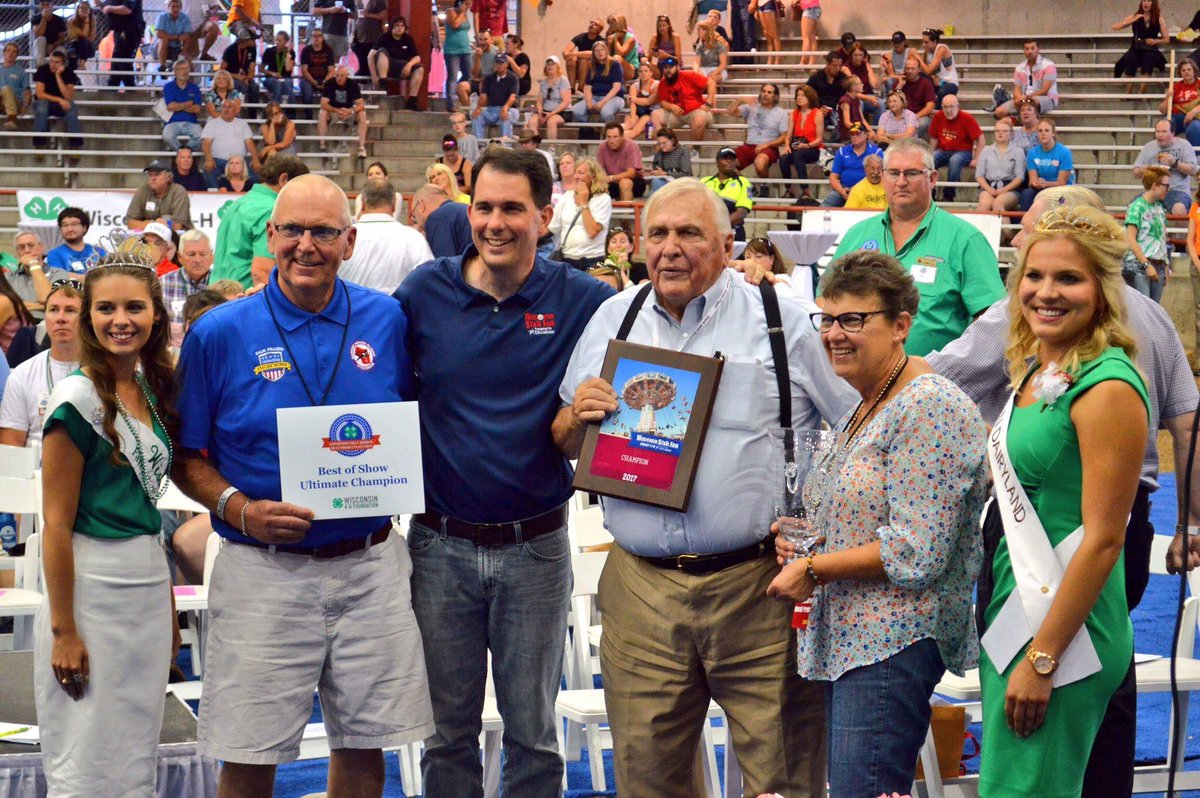 TonetteWalker's tweet photo. Another @wistatefair has come and gone. It was great to join in on all of the fun! Already looking forward to next year! #WIStateFair https://t.co/QYQEYlDRZ1