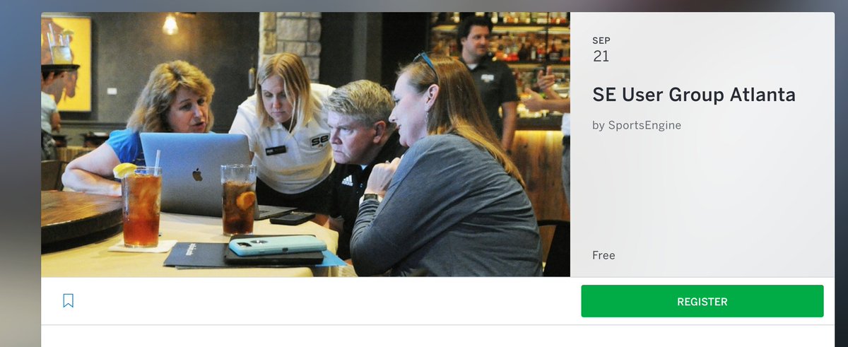 We've had a huge response for our Sept. 21 <a href="/SportsEngine/">SportsEngine Play</a> User Group event in Atlanta. Sign up before we're sold out! eventbrite.com/e/se-user-grou…