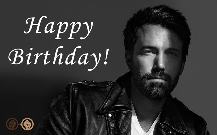 Happy Birthday to Ben Affleck aka Batman! The actor turns 45 today! It\s Lit! 