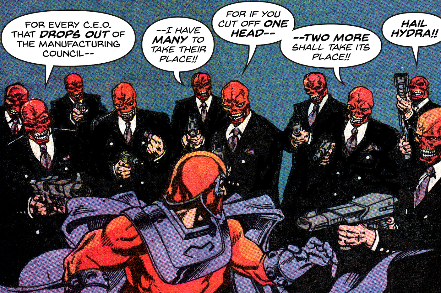 Pres. Supervillain on Twitter: "IF YOU CUT OFF ONE HEAD, TWO MORE SHALL