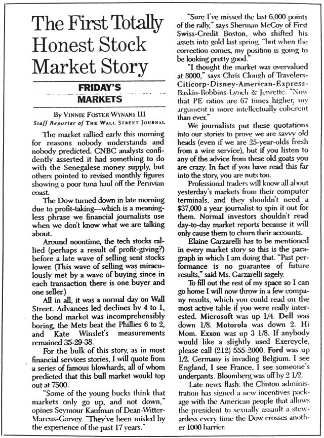 jasonzweigwsj's tweet photo. Just found this classic in my files (h/t @LeutholdGroup), evidently from @weeklystandard.  

If only I had written it!

cc: @morganhousel https://t.co/gSC5jgbz15