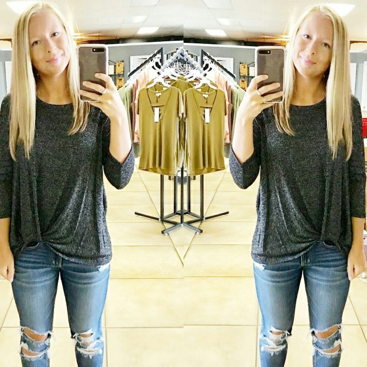 BrnzeBombshell's tweet photo. Knotted top love! Perfect for #backtoschool just $18.99! #knotted #fallfashion #schoolfashion #fashion #clothes #cabot #jacksonville https://t.co/iIuAtGdRD9