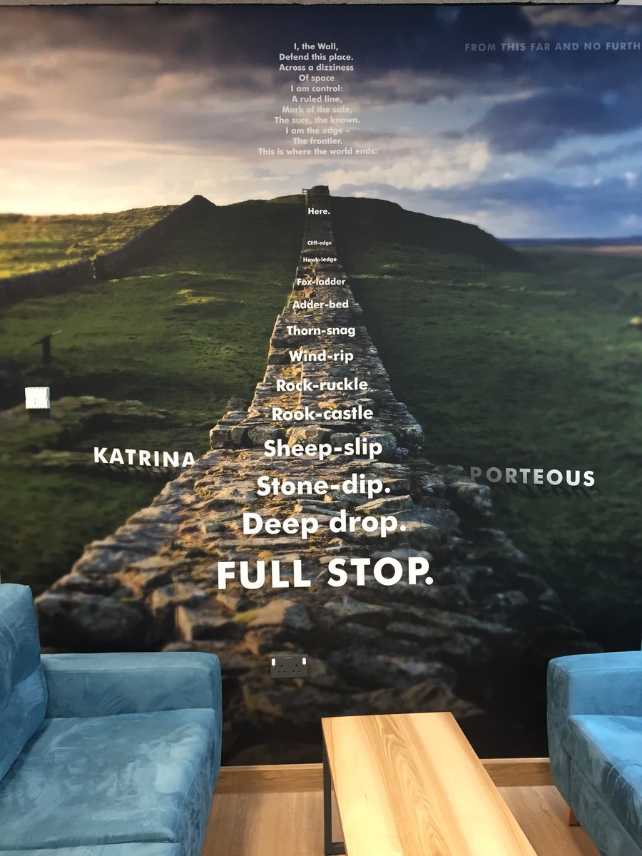 pete_savin's tweet photo. I'm not sure the @YHAOfficial is sending out the right message in its new hostel at the Sill #Stayoffthewall https://t.co/TxBdBtiu60