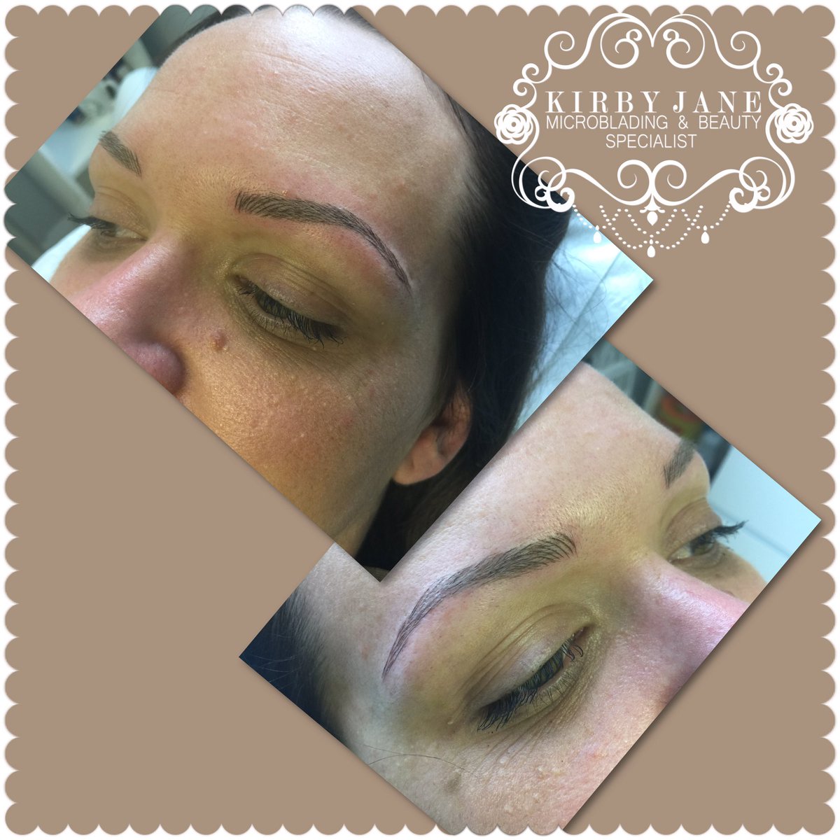 Kirbz123's tweet photo. It's all about the #Microbladed brows 😍
#microblading #brows #browsonfleek #browsbyme 💉🙌🏻🙌🏻 https://t.co/IzfOROkBXD