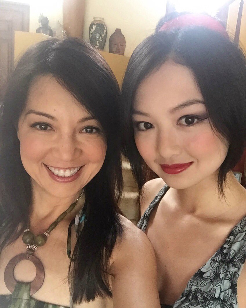 Ming Na Wen On Twitter My Beautiful Michaela Wanted To Cosplay