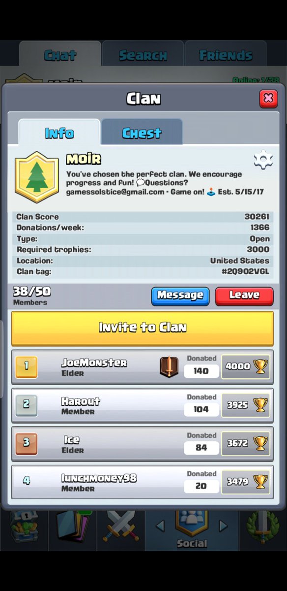 MoirTechnology's tweet photo. @ClashMa98 Hey, I have a clan with visionary goals in mind. I'm looking for talented leaders &amp; progress oriented minds. DM!👍
-solstice https://t.co/kC8prNa62W