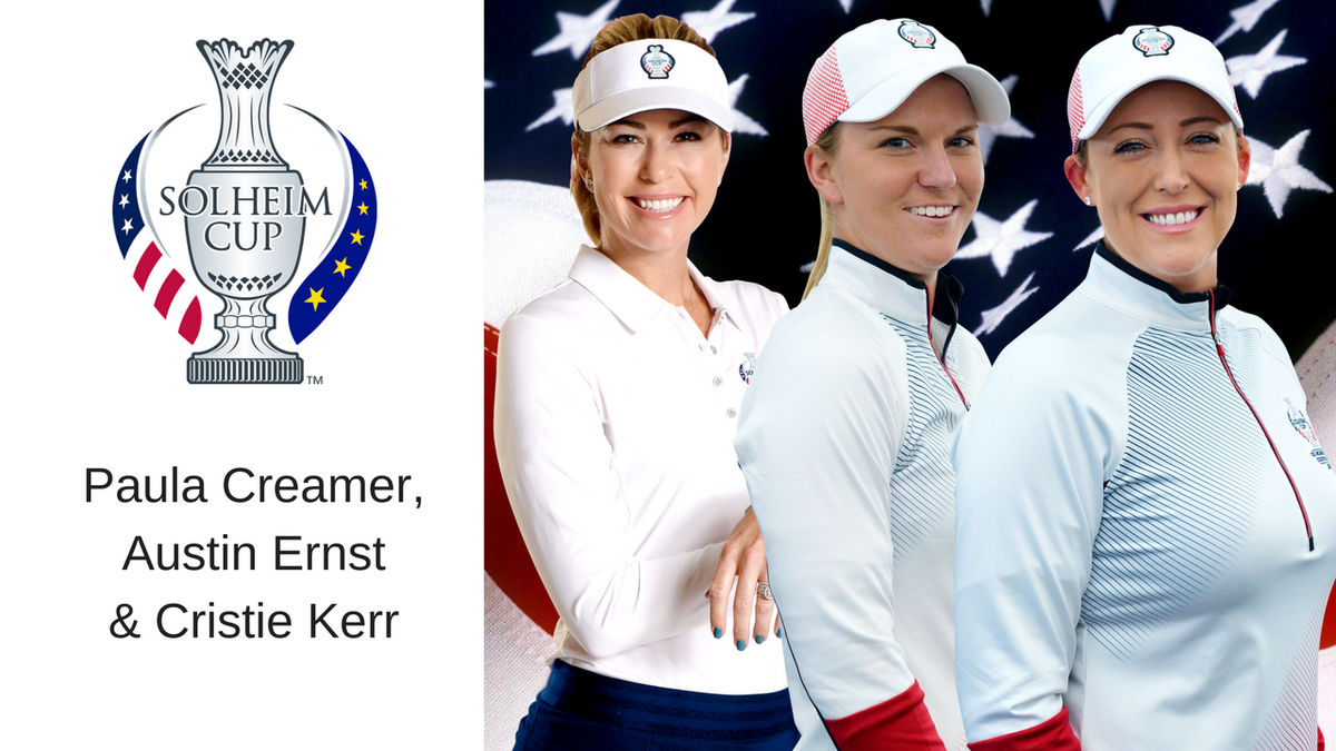 LPGA's tweet photo. Tune in now to our Facebook page for Team USA LIVE press conference with Paula Creamer, Austin Ernst &amp; Cristie Kerr

https://t.co/zozRYrJViS https://t.co/Qg5vxkAO3W