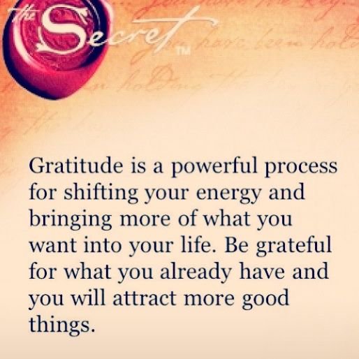 GermanyKent's tweet photo. #BeGrateful for what you already have and you will attract more good things. 

#theSecret 🔑 #gratitude https://t.co/mpACn7Jh6b