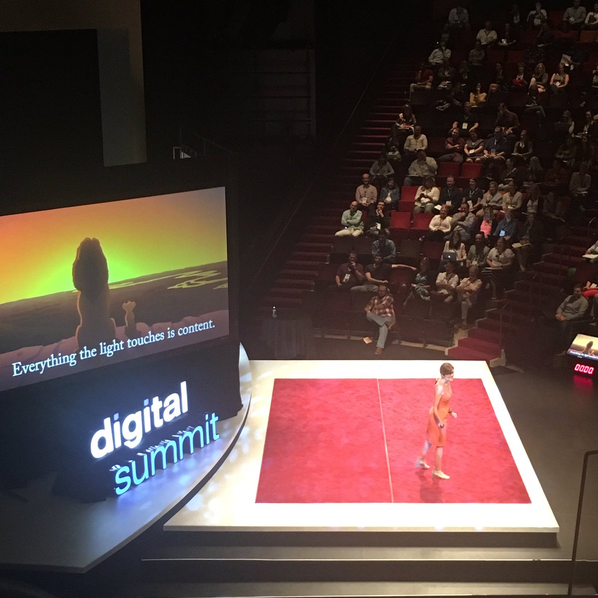 CEKoestler17's tweet photo. The ever funny, beautiful &amp; insightful @annhandley at today's @DigSumMPLS #keynote - thanks for the Bigger, Braver, Bolder #Peptalk #DSMPLS https://t.co/f4yxgRJfAQ