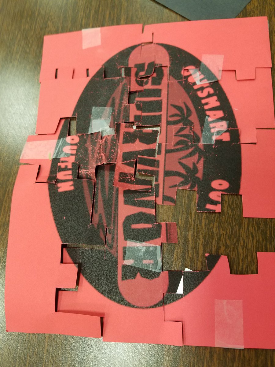 Lillianrose28's tweet photo. Missing a piece but to tired to care #weareallwinners #teamAWOL #MurninRetreat17 https://t.co/52gwOkEl4T