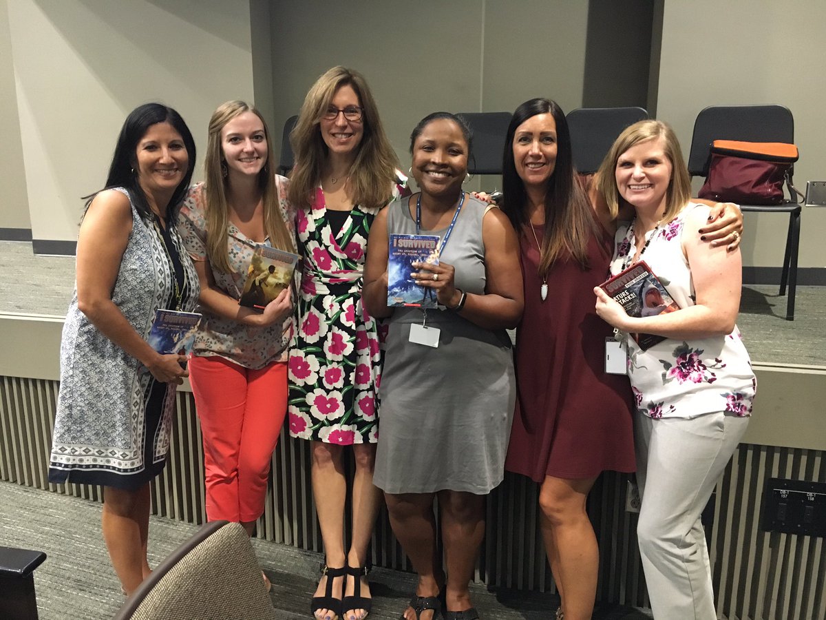 CampbellsKiddos's tweet photo. Loved meeting @laurenTarshis and I'm excited to her speak! Thanks for coming to @CyFairISD #cfisdpd4all 😊❤️📚 https://t.co/gaW4CaRpmK