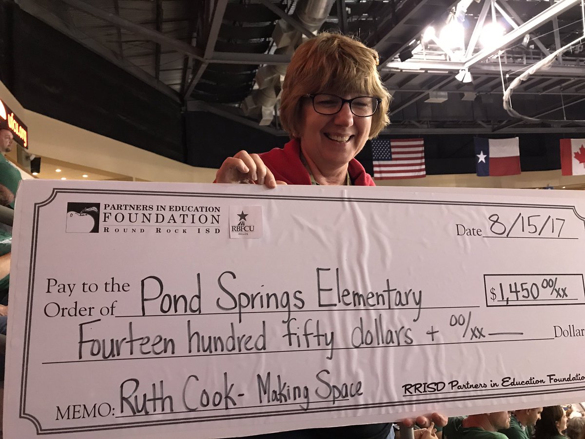pondspringslib's tweet photo. So excited to continue Makerspace activities at Pond Springs. #librariesRRock #rrisd1family https://t.co/hTBBo9PK9O