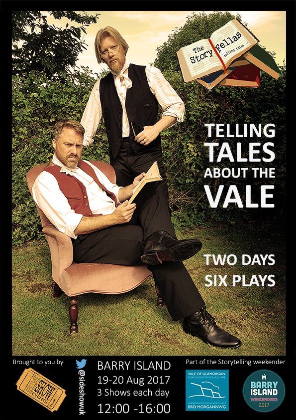 SideShowUK's tweet photo. Looking forward to another fun weekend on Barry Island with @visitthevale @VOGCouncil https://t.co/x1FYyDorGT #TheStoryFellas #TellingTales https://t.co/4lCvnTpvLp