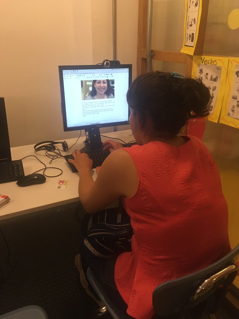 patymora84's tweet photo. #innovarparami es ayudar a desprender los miedos, fomentar la curiosidad por las herramientas multimedia, incentivar su aprendizaje mejor. https://t.co/q4mzJvAWYm