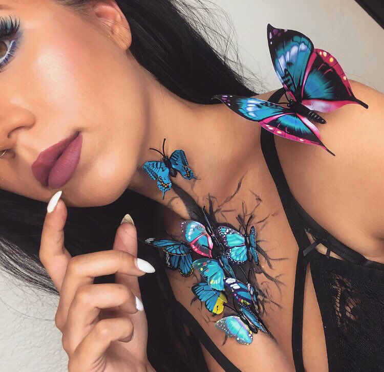 malicesfx's tweet image. Rip out the wings of a butterfly 🦋