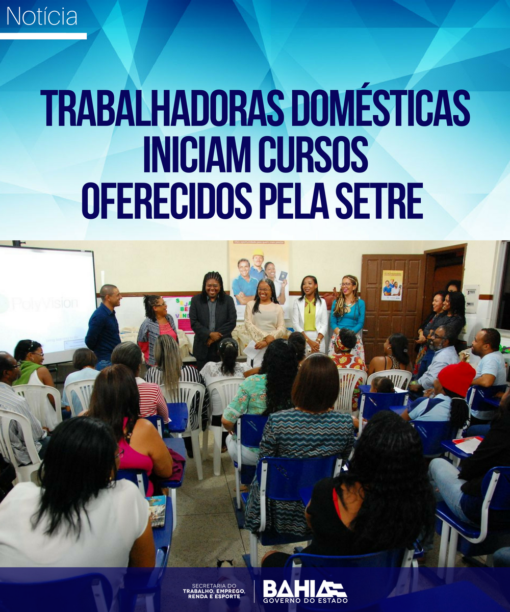 borimbora's tweet photo. Os cursos foram iniciados ontem.Serão beneficiadas 50 mulheres. Leia: https://t.co/oObA6pozri  #QualificaBahia #Sindoméstico @governodabahia https://t.co/DDAnxtcTkF