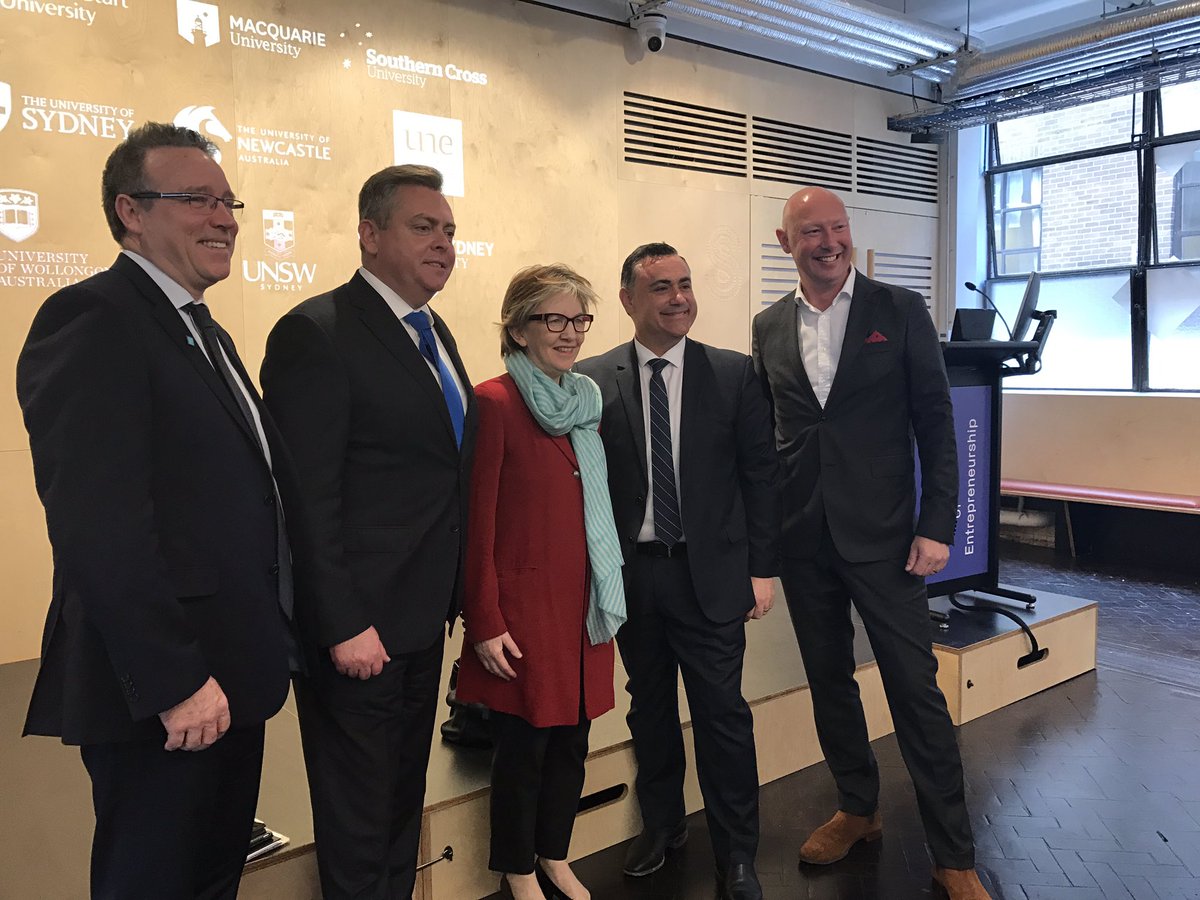 NSWBusiness's tweet photo. The @SSENSW is officially open! Bringing innovation and entrepreneurship in Sydney to a global audience https://t.co/HumGufENeH
