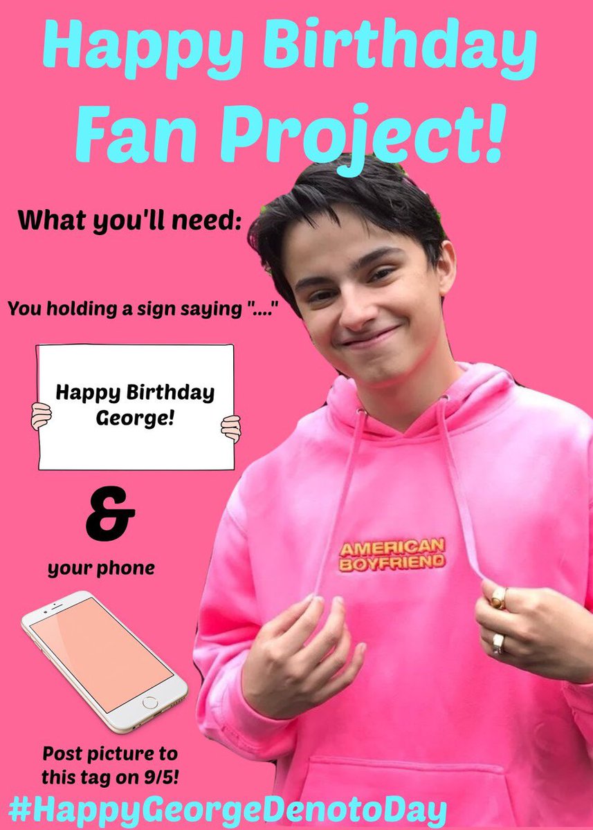 YalocalFanBase's tweet photo. Happy Birthday George first ever SNS project!
#YalocalArmy #YaLocalWhiteBoy #NoHoesGeorge
Hashtag will be using ππ»
#HappyGeorgeDenotoDay https://t.co/FQc5o6VVfY