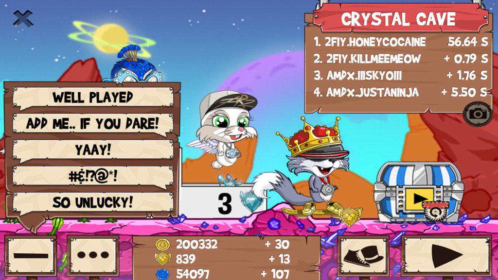 yukiichannn's tweet photo. Get on my level, son! #funrun2 #Killmeemeow #IIISKYOIII #justaninja https://t.co/SoIPrJ14rt