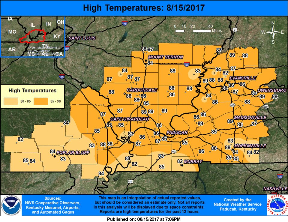 NWSPaducah's tweet photo. #HighsToday https://t.co/LOPgSjv6RF