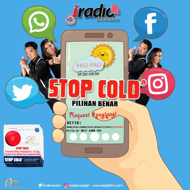iswaramedan's tweet photo. Nah #Request bersama #StopColdPilihanBenar sudah dibuka ni Ilisteners,kita tunggu #Request #PagiPagi WA/SMS 0812-6000-983 bersama #StopCold https://t.co/kwmx6aPB4S