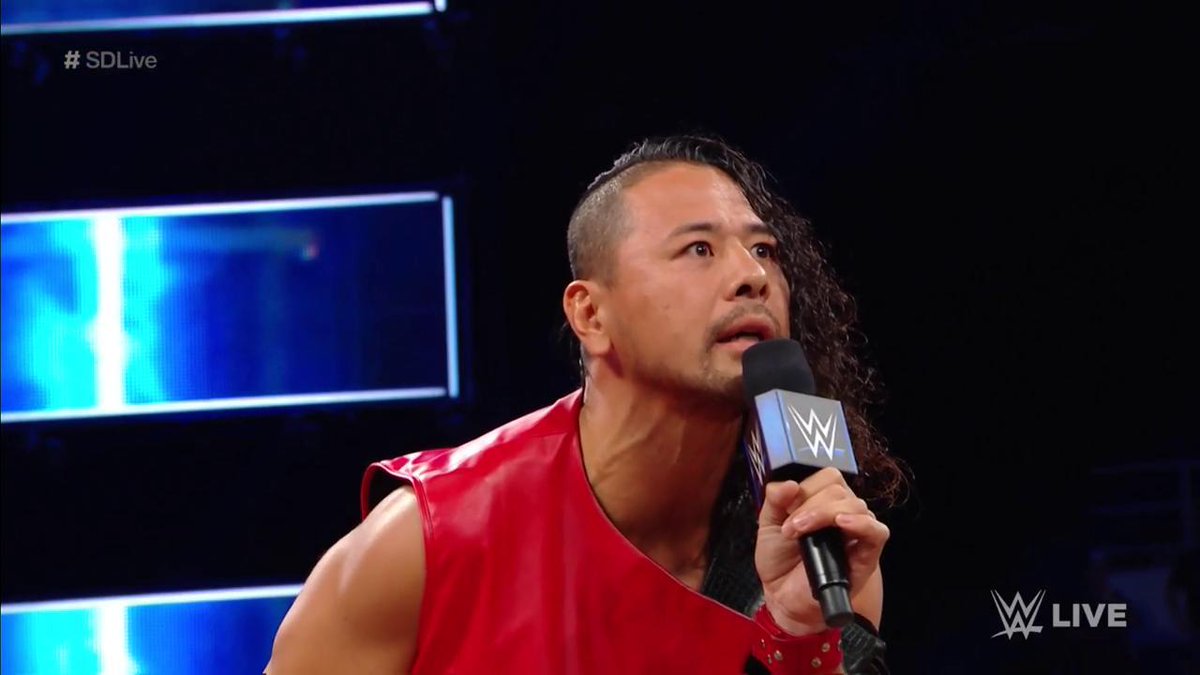 WWEUniverse's tweet photo. .@WWE's Rockstar @ShinsukeN has just become @WWE's PARTY CRASHER as he interrupts @JinderMahal's India Independence Day celebration! #SDLive https://t.co/qCRKBk2RsU