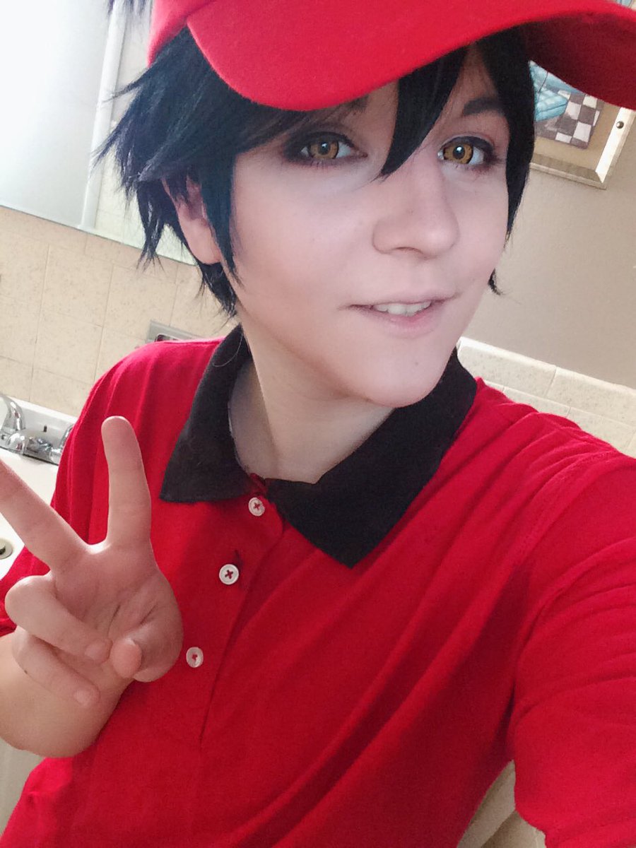 missjackieart's tweet photo. ✨🍟Welcome to MgRonalds🍟✨heyyy I did a test of Satan from #diapt and I feel p good about it! #cosplay https://t.co/jCnP83kOar