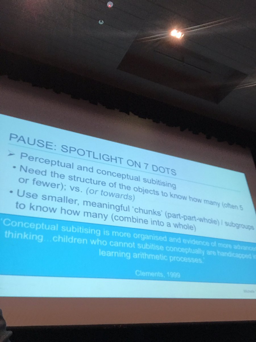 Broaden what we offer our students in number representation - ten frames, dice, fingers etc #EAfS