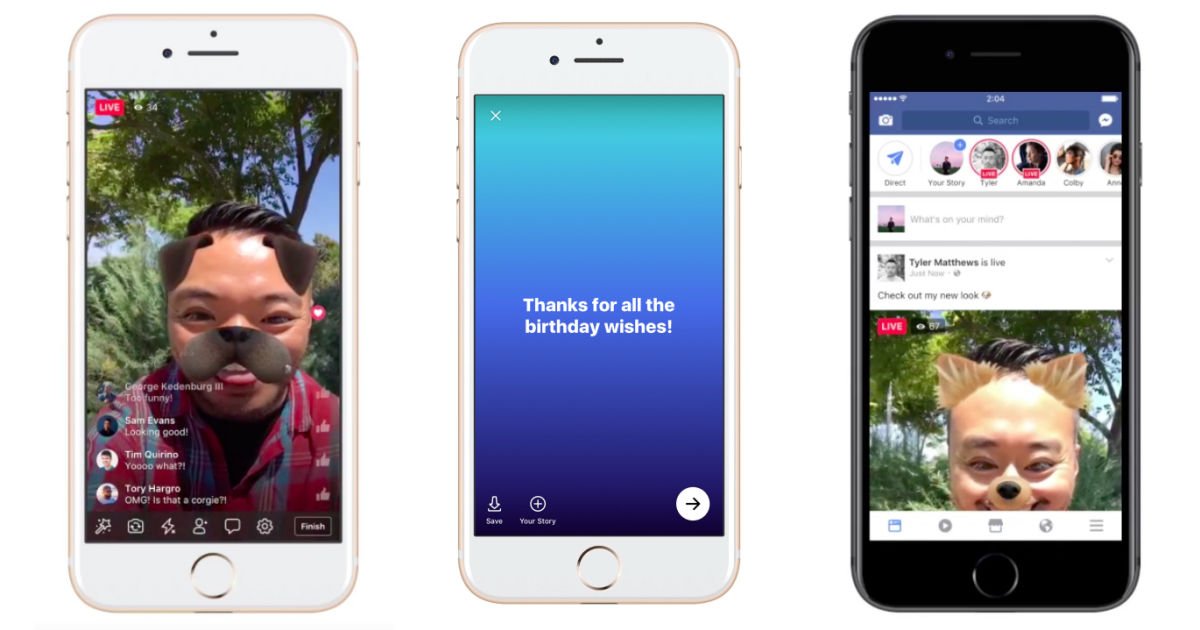 darrenculbreath's tweet image. #FacebookCamera adds GIFs, colorful text and the ability to go live goo.gl/CcczKZ @JessConditt