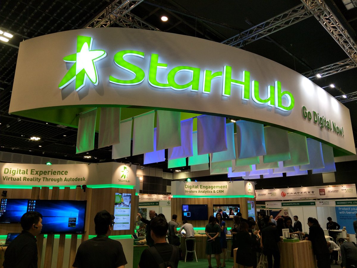 damonwee's tweet photo. Visit us at #SMEICC to find the latest in digital solutions... #starhubgodigital #VR #Robotics #Retail #Cybersecurity #Social https://t.co/f7qTkuGgAR