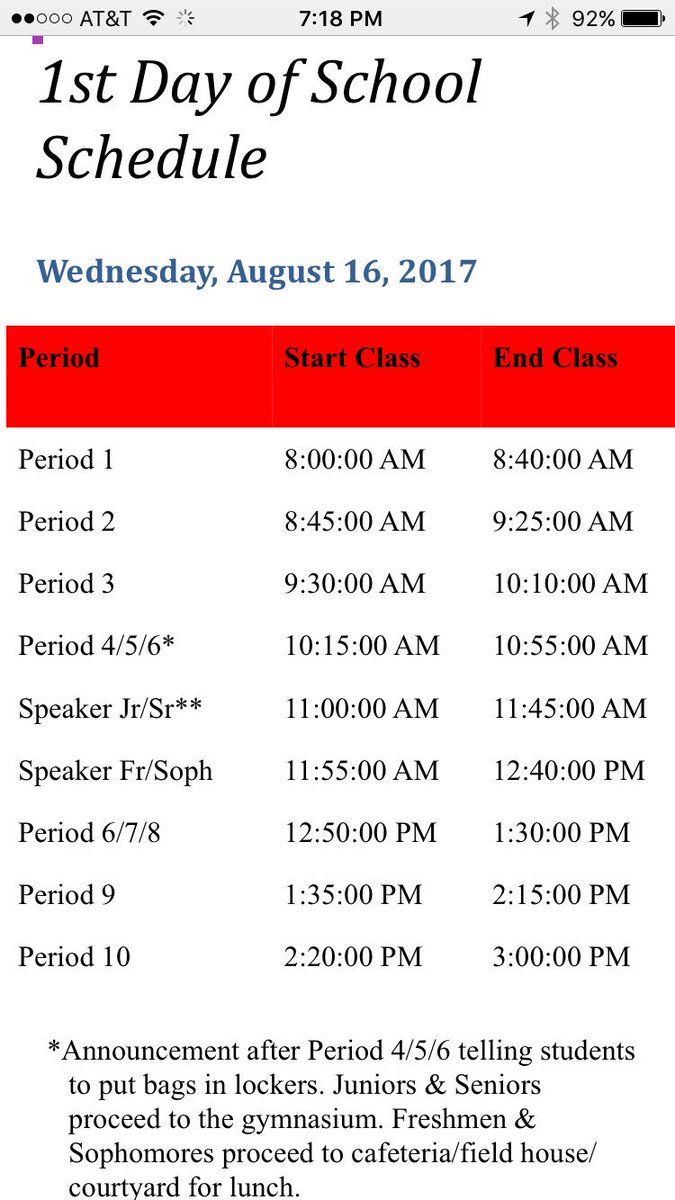 HCHSActivities's tweet photo. Tomorrow is National Tell a Joke Day but it's no joke that we have school tomorrow! @ThisIsHCHS is excited to have you back in the halls! https://t.co/wbDy3jW9Y8