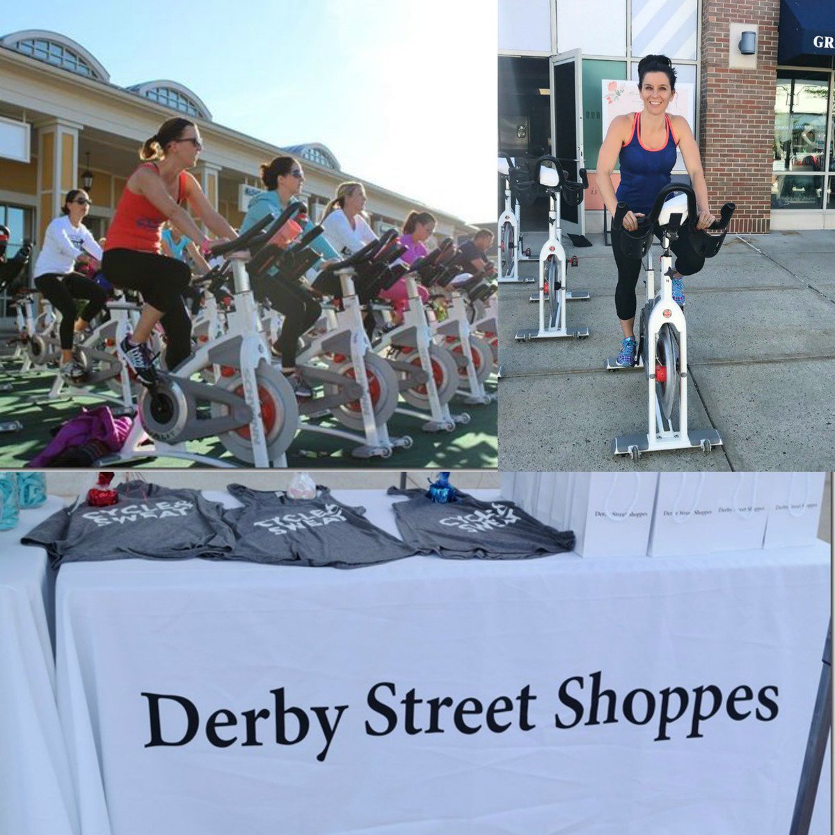 CarrotsNCake's tweet photo. Local fitness friends: Next week, @derbystshoppes are bringing back their pop-up spin classes with Rev'd Cycling!... https://t.co/Y9Bkdm4qM7 https://t.co/ctLJFMcq9c