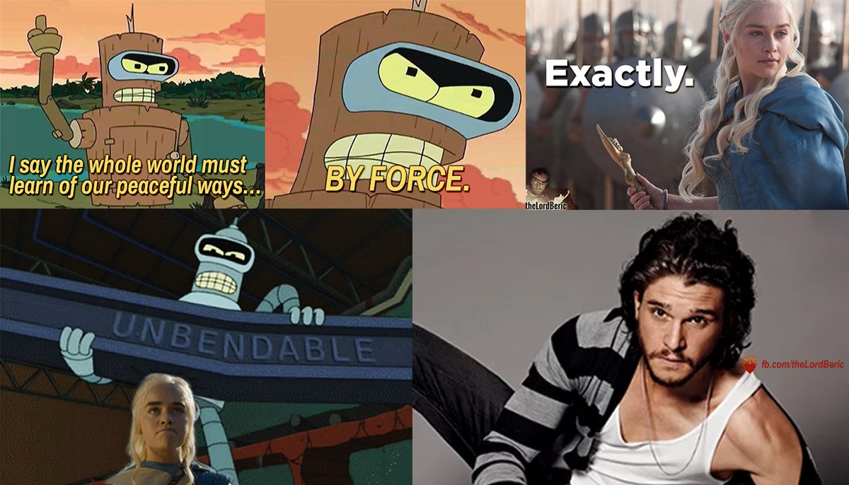 Dany &amp; Bender make a good couple.  #GameOfThrones #GoTS7