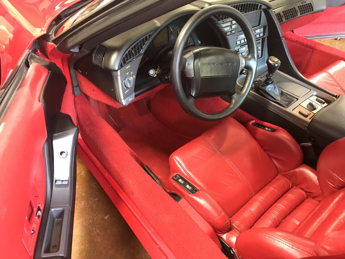 sgccars's tweet photo. 1990 ZR-1 Triple certified. All original. Red on red. 3,6xx miles. All options. $37,900 https://t.co/PO6pTRU0tT 227-342-2406 #Corvette #ZR1 https://t.co/dg7KfSsmU3