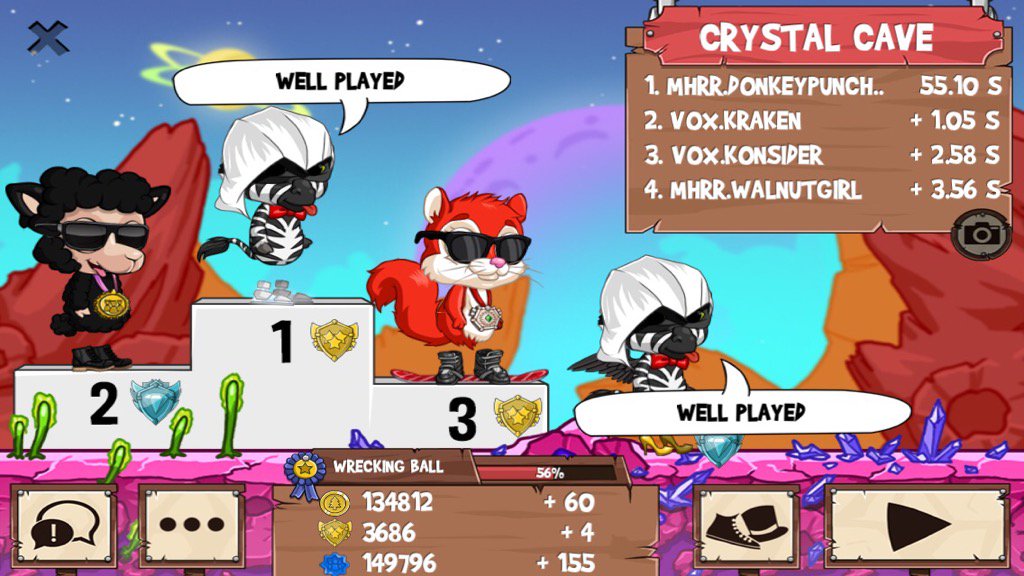 donkeypuncher_1's tweet photo. All those guys just got washed #funrun2 #Kraken #Konsider #WalnutGirl https://t.co/ACf5v9GyM8
