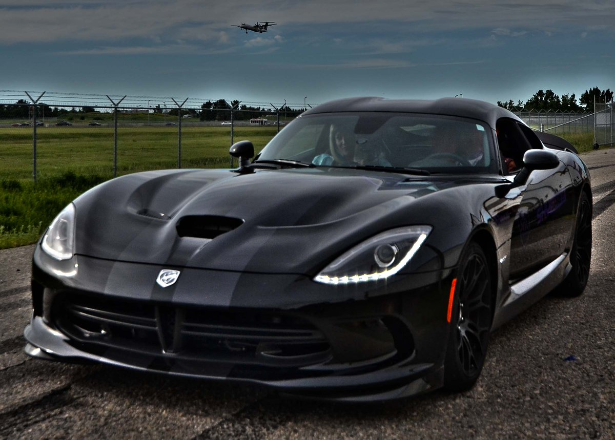 Black adder 🐍. <a href="/Dodge/">Dodge</a> <a href="/dodge_canada/">Dodge Canada</a> @FiatChrysler_NA
#DodgeViper
#Viper
#AmericanSportscar
#AmericanSupercar
#RoyalRally
#RipViper