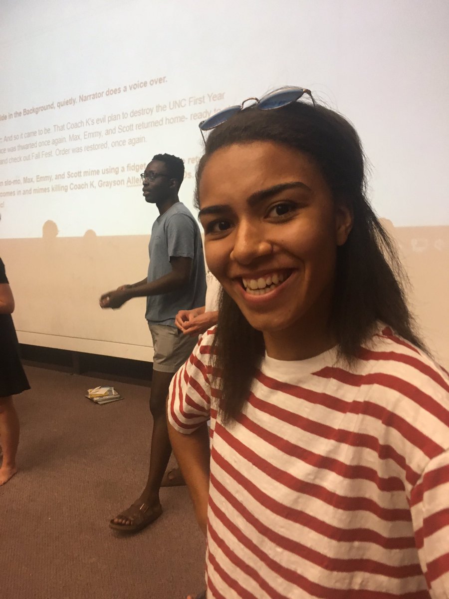CarolinaKickoff's tweet photo. We're so excited to meet our #CK2017 campers tomorrow at the @CampusY_UNC! Our counselors are in the final countdown... and are so excited! https://t.co/jmC0RwclHF