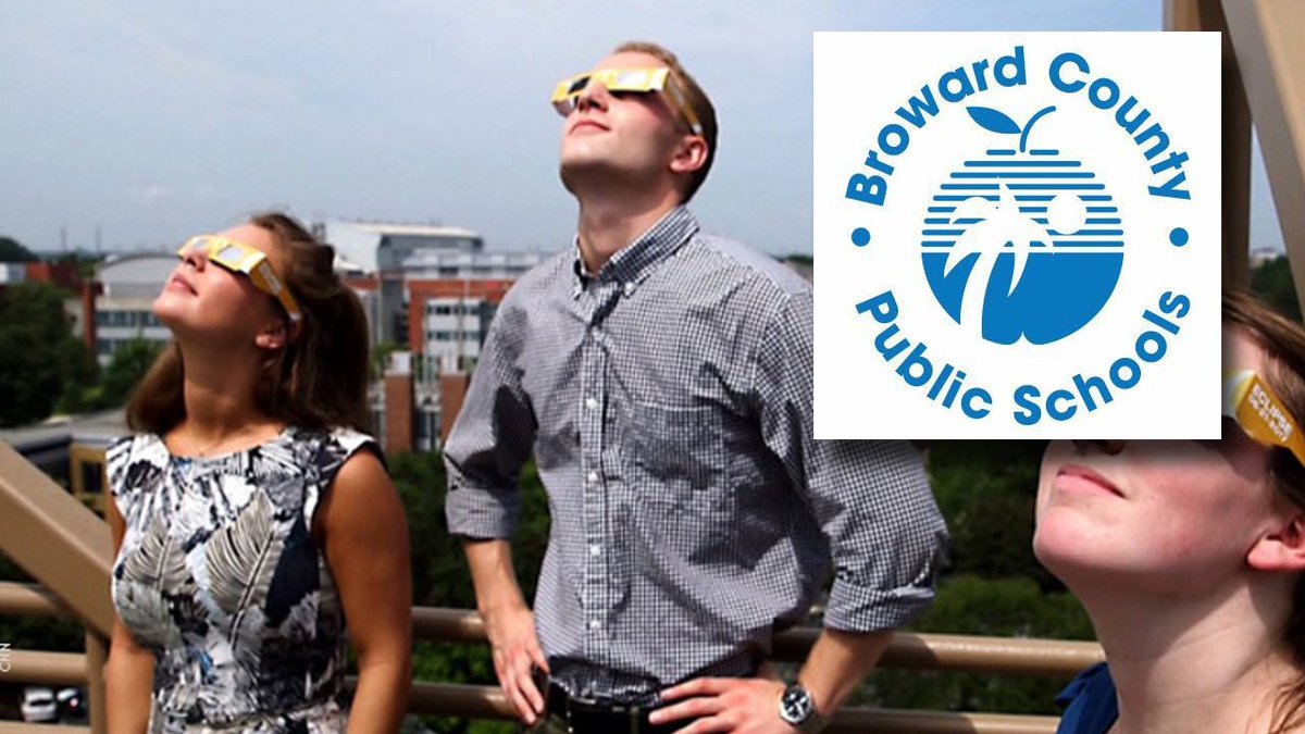 Students at @browardschools to be kept indoors during Monday's #eclipse bit.ly/2w7xHZb?utm_me… https://t.co/VS8TrGCqlD