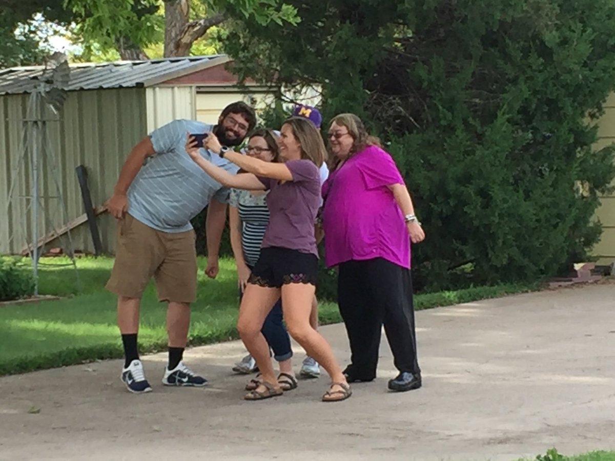 MinnHScats's tweet photo. USD 219 staff getting the year started with a town scavenger hunt!  It's going to be a great year in Wildcat Country!! https://t.co/utK3Zw6m7P