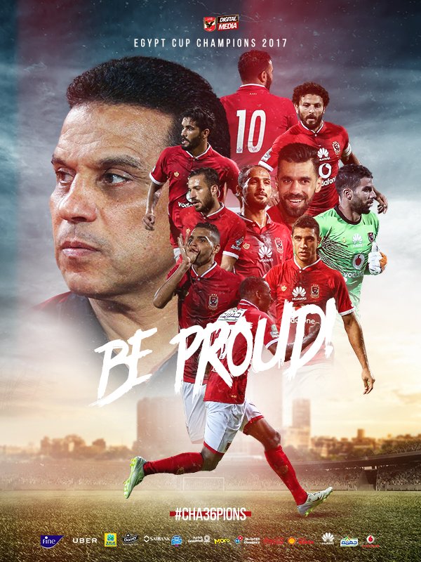 AlAhly's tweet photo. #الأهلي بطل كأس مصر للمرة الـ ٣٦ في تاريخه. ✌🏆👏

#CHA36PIONS
#YallaYaAhly https://t.co/Gc03F69teF