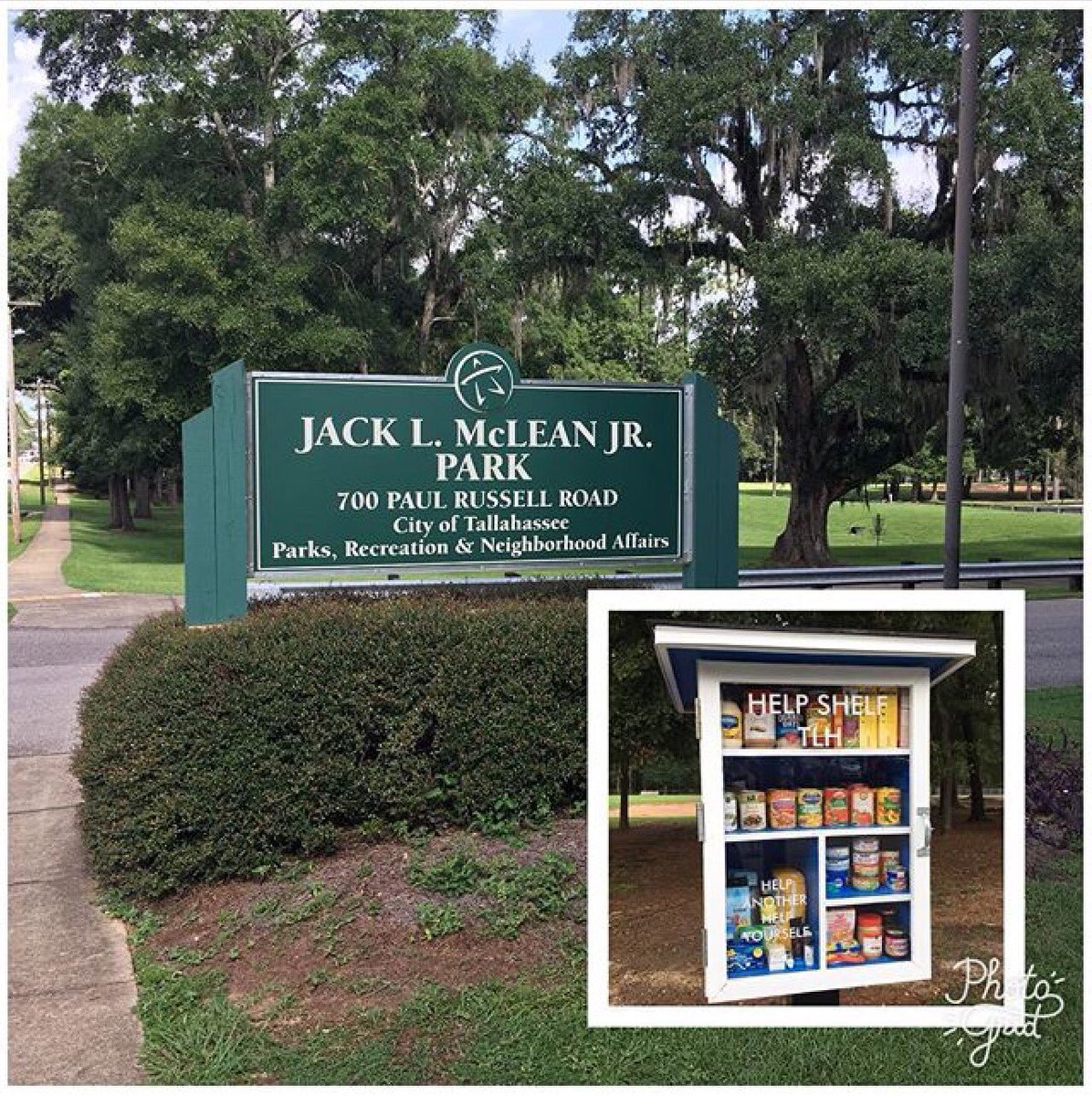 DSolisAgEcon's tweet photo. #Love this new @Visit_Tally #HelpShelf. Let's #FightHunger together. One neighbor at a time. @GlobalGoalsUN https://t.co/gQC3uU8ZJH