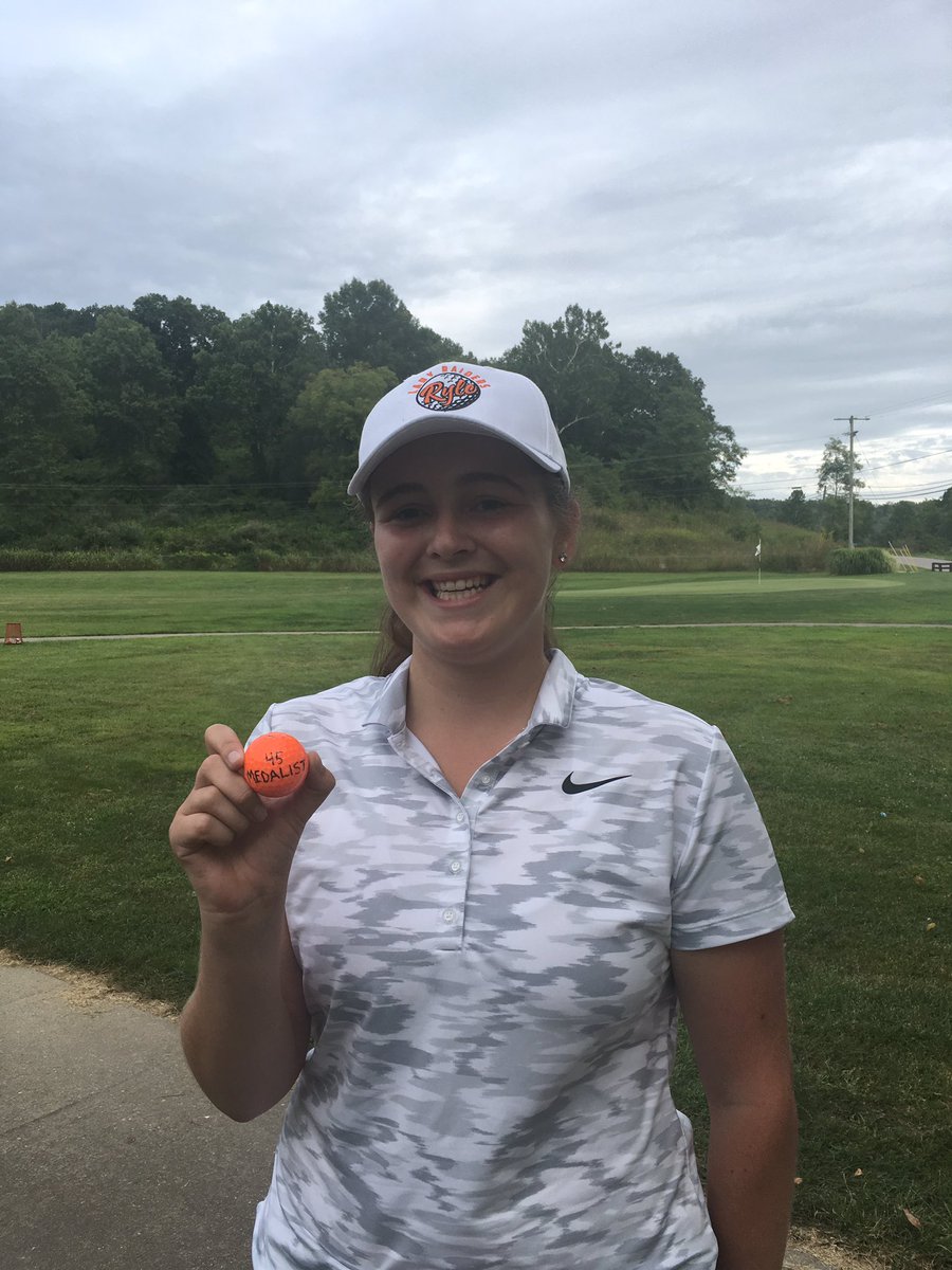 Another win for the JV! They won with a team score of 210 over Walton Verona. Congrats to Brynn with a great score of 45!