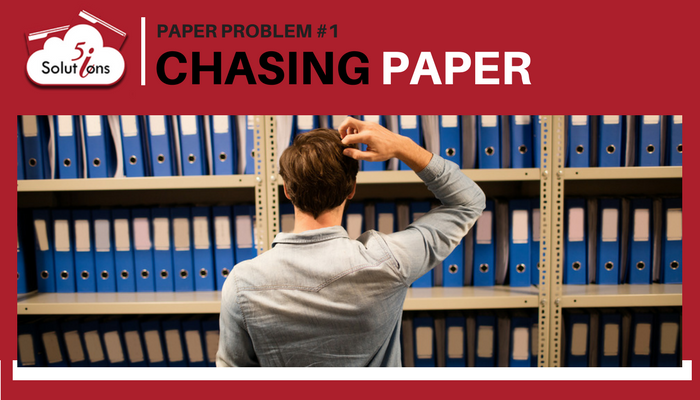 5isolutions's tweet photo. Retweet the furthest distance you've gone to search for a paper file? #ChasingPaper #PaperProblems #PaperlessOffice #5iSolutions https://t.co/hdQv1GewCV