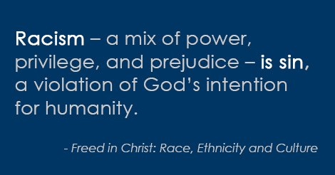 ELCA commitment to confronting racism and anti-Semitism. elca.org/News-and-Event…
