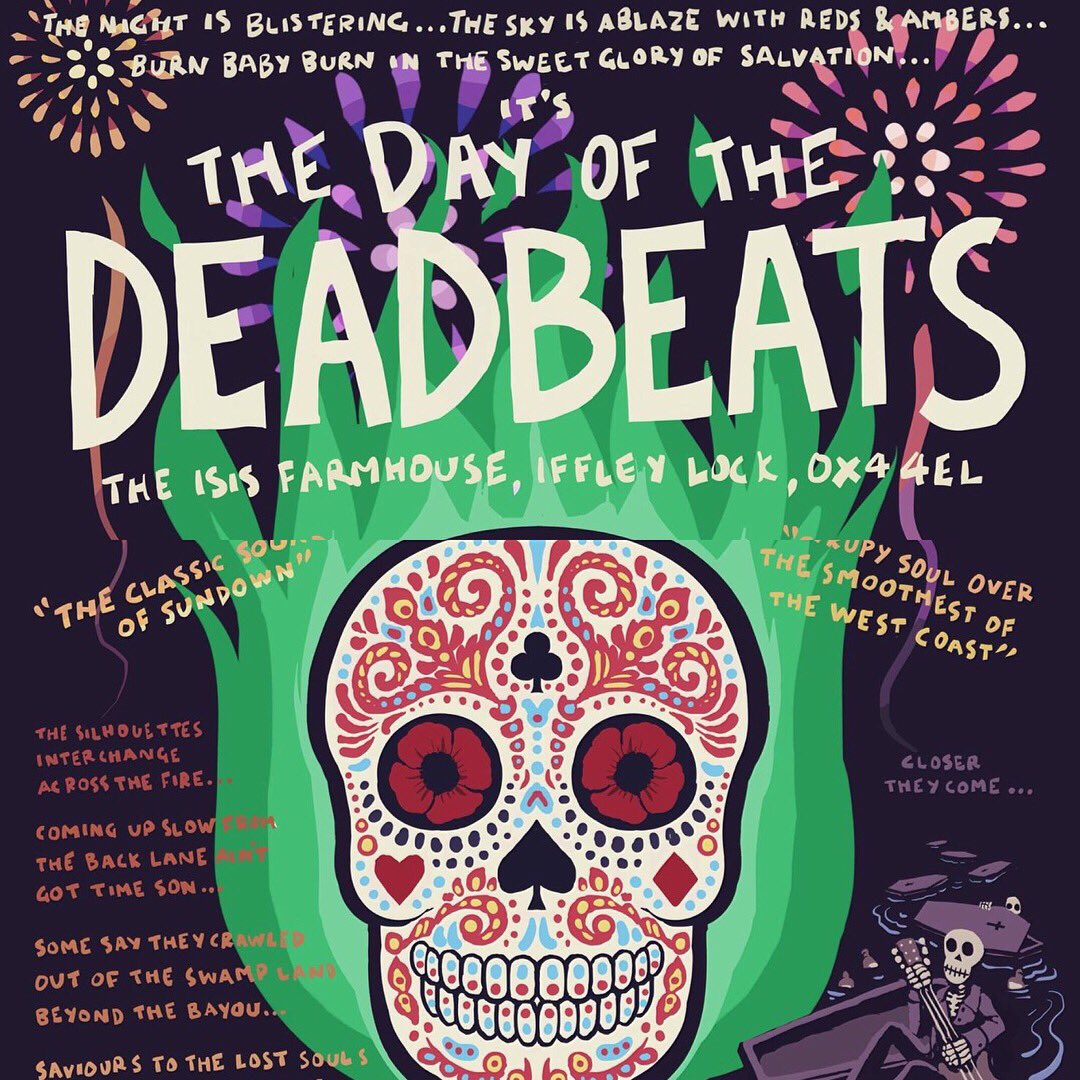 Deadbeats_Apos's tweet photo. Sorry what?! @The_Epstein @WesternTears @Deadbeats_Apos all @isisfarmhouse from 6 on the 2nd? Surely not.Surely yes. #topoxfordlineup #DOTDB https://t.co/X0U7HztKIl