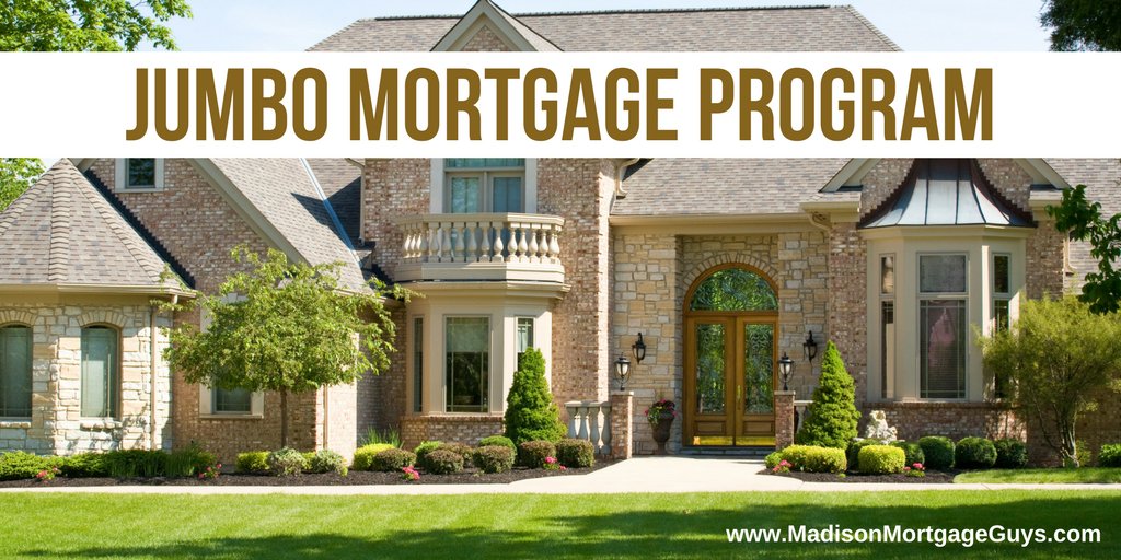 MortgageUpdated's tweet photo. What Is A Jumbo Loan? A Comprehensive Guide https://t.co/j71FfOYlOk #RealEstate #MortgageUpdated via @MadisonMortgage https://t.co/VIw7Evr8Ag